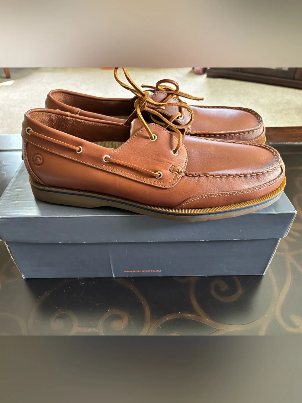 *NEW* Men’s Rockport Boat Shoes - Bridgeport II - Size 15W